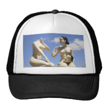 surreal trucker mesh hats