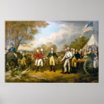 Surrender of General Burgoyne by John Trumbull Posters