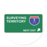 Surveying Next Exit Stickers