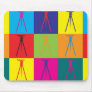 Surveying Pop Art Mouse Pads