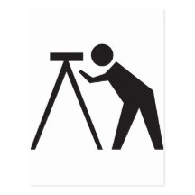 Surveyor at Work Post Cards