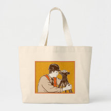 Surveyor Geodetic Civil Engineer Retro Tote Bag