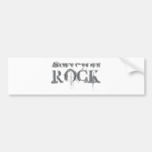 Surveyors Rock Bumper Sticker