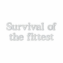 Survival of the fittest T-shirt Track Jacket