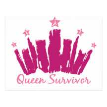 Survivant de cancer du sein de la Reine Cartes Postales