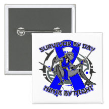 Survivant de la maladie de Huntington par jour Nin Badge