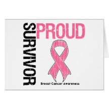 Survivant fier - cancer du sein cartes