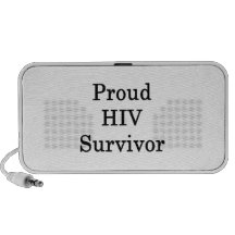 Survivant fier d'HIV Haut-parleurs Ordinateur Portable