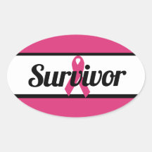 Survivant Stickers Ovales