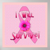 Survive Breast Cancer Poster