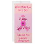 Survive Breast Cancer rack cards