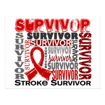 Survivor 10 Stroke Post Cards