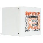 Survivor 10 Uterine Cancer binders