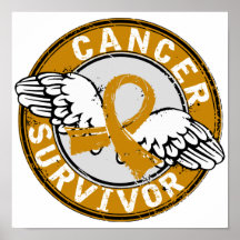 Survivor 14 Appendix Cancer Poster