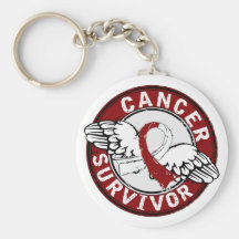 Survivor 14 Head and Neck Cancer Key Chain