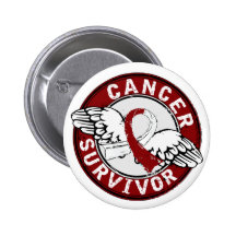 Survivor 14 Head and Neck Cancer Pins