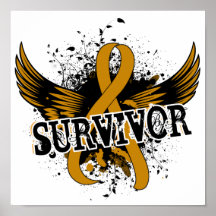 Survivor 16 Appendix Cancer Posters