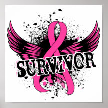 Survivor 16 Breast Cancer Posters