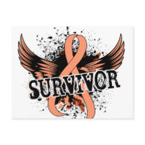 Survivor 16 Endometrial Cancer Postcard