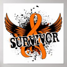 Survivor 16 Kidney Cancer Poster