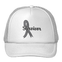Survivor 17 Skin Cancer Mesh Hat