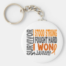 Survivor 4 Leukaemia Key Chains