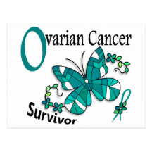 Survivor 6 Ovarian Cancer Post Card