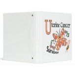 Survivor 6 Uterine Cancer binders