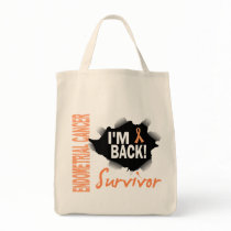 Survivor 7 Endometrial Cancer Canvas Bags