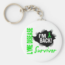 Survivor 7 Lyme Disease Keychain
