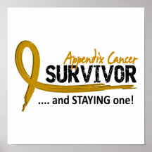 Survivor 8 Appendix Cancer Posters