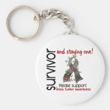 Survivor 9 Brain Tumour Key Chains