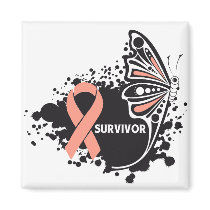 Survivor Abstract Butterfly Uterine Cancer