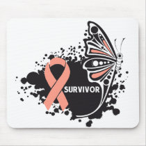 Survivor Abstract Butterfly Uterine Cancer