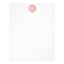 survivor chick pink letterhead design