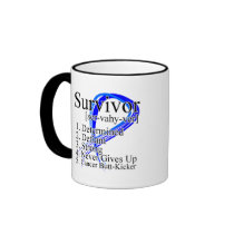 Survivor Definition - Anal Cancer Coffee Mugs