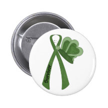 Survivor- Green Awareness Pins