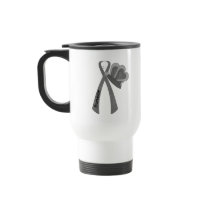 Survivor- Grey/ Silver Awareness Coffee Mug
