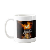 "Survivor" Grey Wolf Gifts Coffee Mugs