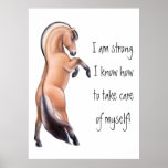Survivor Horse Inspirational Print
