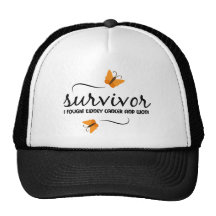 Survivor - Kidney cancer Hats