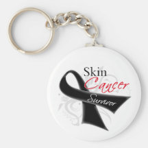 Survivor - Skin Cancer Key Chains