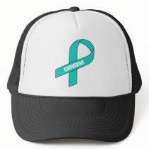 Survivor (Teal Ribbon) Hats