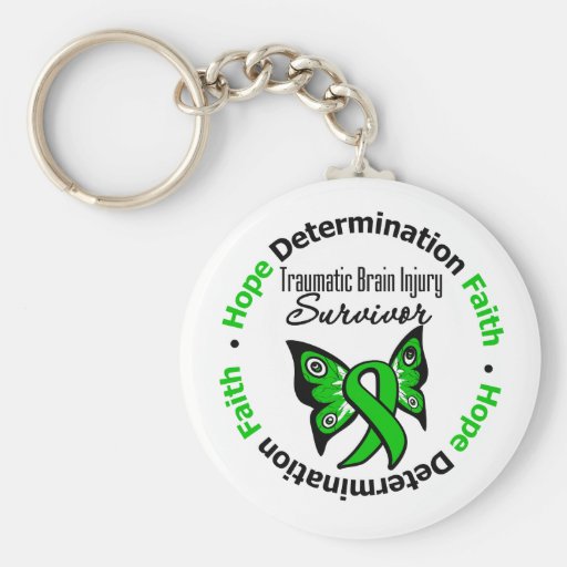 Survivor Traumatic Brain Injury v2 Key Chains