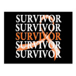 Survivor Whimsical Collage v2 Kidney Cancer Post Cards