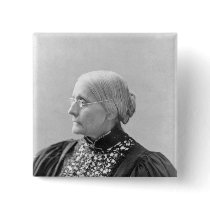 Susan Brownell Anthony  c.1890-1906 Pinback Button