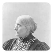 Susan Brownell Anthony  c.1890-1906 Square Sticker