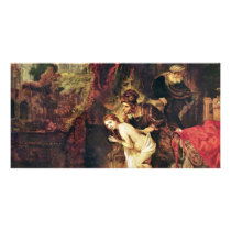Susanna And The Elders By Rembrandt Harmensz. Van Photo Greeting Card
