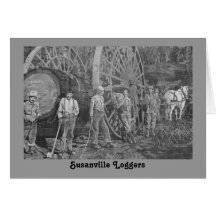 Susanville Loggers Card