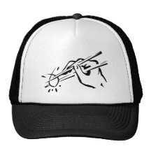 Sushi athées ! (ichthys) casquette